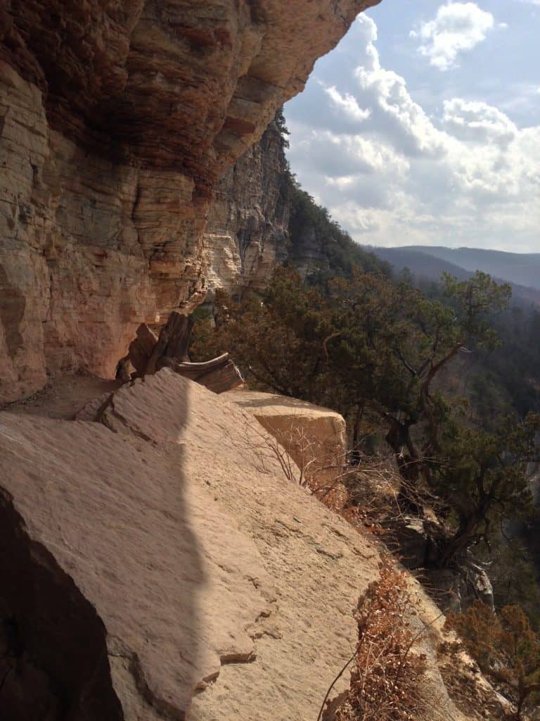 The Goat Trail on the Buffalo River