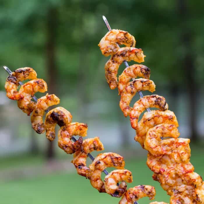 Curry Grilled Shrimp Camping Recipe